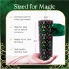 Dragon Glassware x WICKED 24 oz Vacuum Insulated Tumbler with Lid and Straws Elphaba & Glinda - 3 of 4