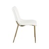 Meridian Furniture,Isla Vegan Leather Dining Chair, Set of 2 - 3 of 4
