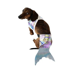 Midlee Mermaid Dog Halloween Costume - 1 of 4