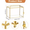 Unique Bargains Brass Wedding Graduation Party Decorative Box - 2 of 4