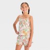Girls' 2pc Tank Top and Shorts Pajama Set - art class™ - 3 of 4