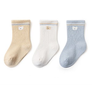 MyKids-Usa Baby Cute Print Pattern Mid-Tube Cotton Socks In Spring Autumn - 1 of 4
