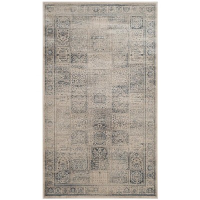 Vintage David Easton VTG127 Power Loomed Indoor Skid-Resistant Rugs - Safavieh