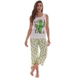 Just Love 100% Cotton Capri and Pant Sets Women Sleepwear - PJ Set - 1 of 3