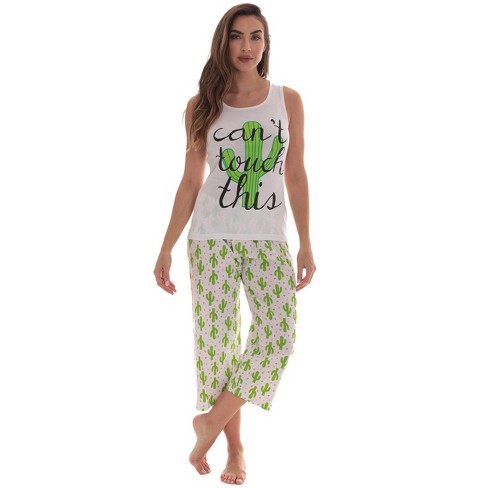 Just Love 100% Cotton Women's Capri Pajama Pants Sleepwear