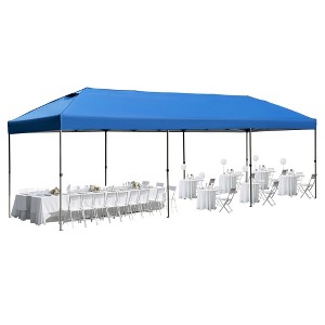 Gsluuk TREXM Pop Up Canopy with Sidewalls, Heavy Duty Outdoor Party Tent with Wheeled Bag, for Patio,Wedding, Backyard - 1 of 1