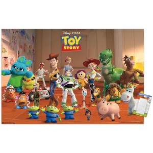 Trends International Disney Pixar Toy Story 4 - Collage Unframed Wall Poster Prints - 1 of 4