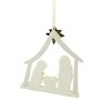 Dept 56 Snowbabies 4.0 Inch The Holy Family Nativity Christmas Ornament Baby Jesus Tree Ornaments - 2 of 3
