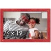 PosterPalooza | Shabby Chic Red Picture Frame - UV Acrylic, Backing Board, Hanging Hardware Included - 2 of 4