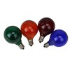 Northlight Transparent G40 Globe Christmas Replacement Bulbs - MultiColor - 4ct - 2 of 4