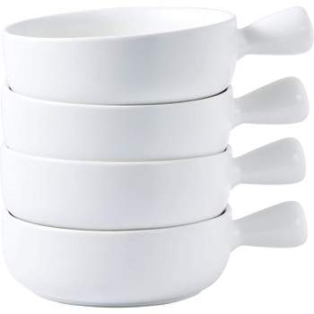 Bruntmor 24 Oz x 4 Soup Mug, Teal - French Onion Soup Crocks with Handles,  24 Oz x 4 - Kroger