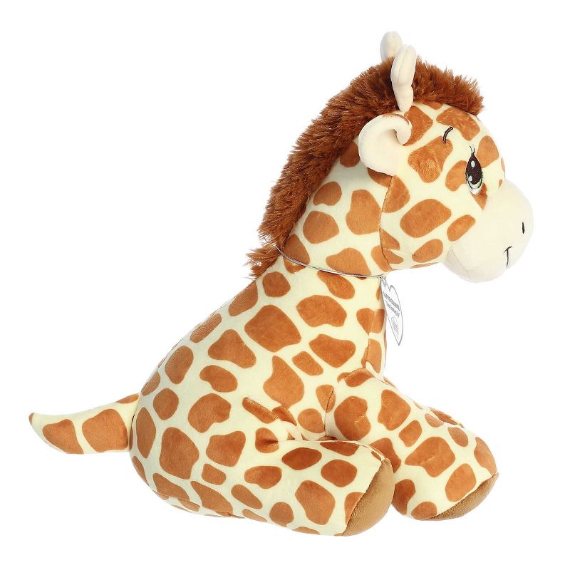 Aurora Medium Squishy Raffie Giraffe Precious Moments Inspirational Stuffed Animal Brown 12", 3 of 6