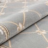Patrician Trellis French European Formal Traditional / Contemporary Floral Thick Soft Plush Area Rug - 3 of 4