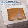 Jumbl 23" x 31" Jigsaw Puzzle Board, Portable Table with 4 Drawers - 2 of 4