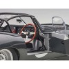 Jaguar Lightweight E Type Roadster RHD (Right Hand Drive) Dark Gray 1/18 Model Car by Autoart - image 3 of 4