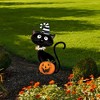 Briarwood Lane Halloween Cat Metal Yard Art 29x15 For Halloween Metal Art - 2 of 3