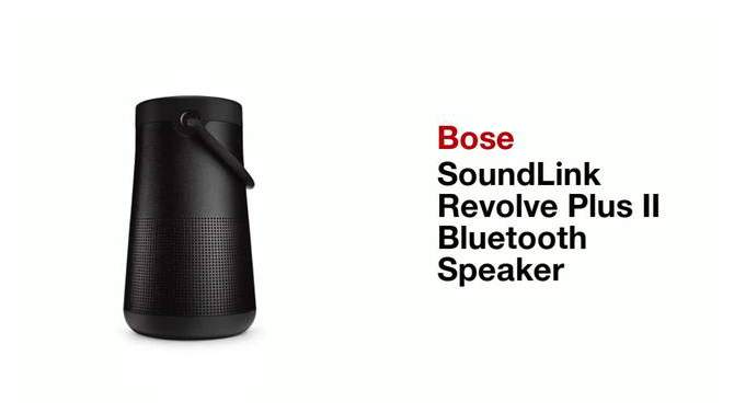 Bose SoundLink Revolve Plus II Portable Bluetooth Speaker, 2 of 16, play video