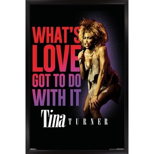 Trends International Tina Turner - What's Love Got To Do With It Framed Wall Poster Prints - 1 of 4