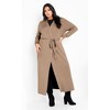 Women's Plus Size Goldie Cardigan - taupe | CITY CHIC - 2 of 4