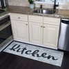 SussexHome Indoor Non Skid Cotton Washable Kitchen Runner Rug - 20" x 59" - 2 of 4