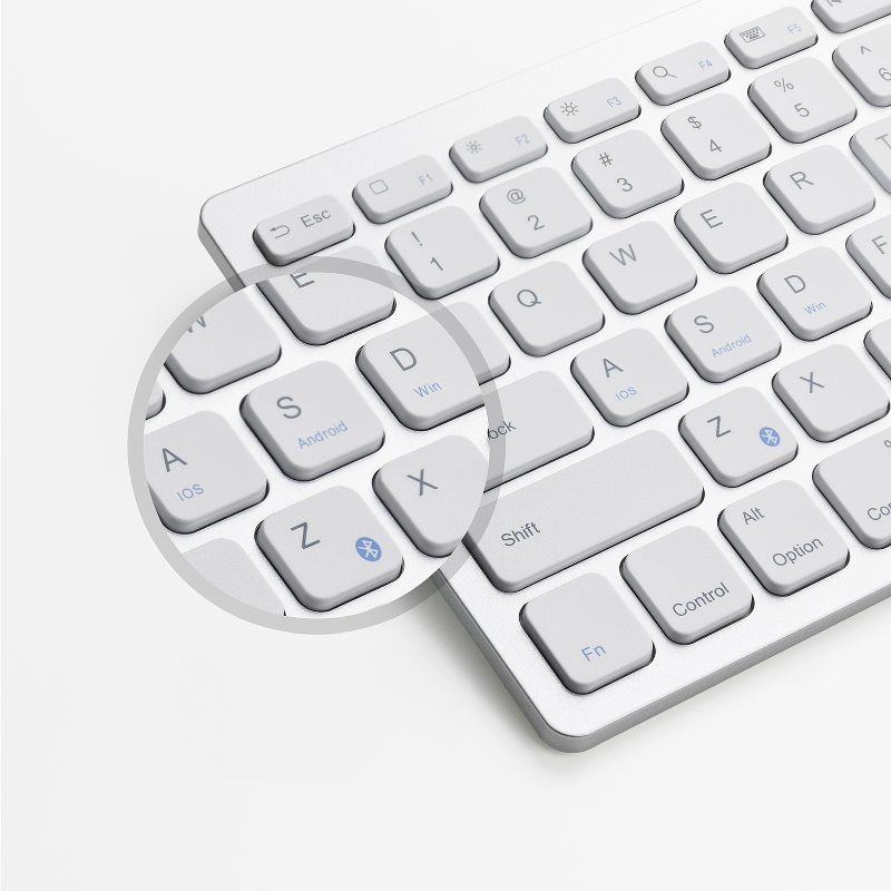 Anker Bluetooth Ultra-Slim Keyboard - White, 4 of 5
