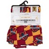 Mens Harry Potter Gryffindor House Crest Checkered Sleep Pants - 4 of 4