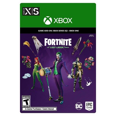 Xbox 1 Fortnite Bundle Target Fortnite The Last Laugh Bundle Xbox Series X S Xbox One Digital Target