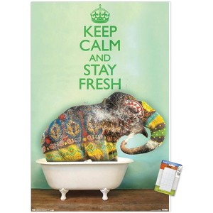 Trends International Keep Calm And Stay Fresh Unframed Wall Poster Prints - 1 of 4