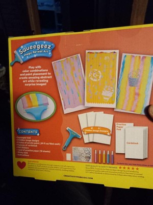 Creativity For Kids 25pc Dragon Squeegeez Magic Reveal Art Kit : Target