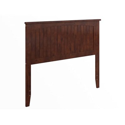 AFI Furnishings Orleans King Sleigh Solid Wood Slat Headboard, Light Toffee