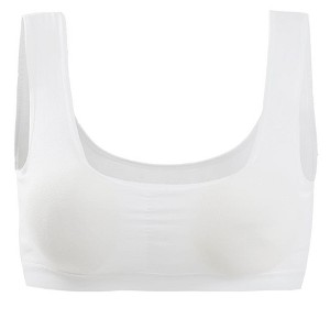 INSPIRE CHIC Women's Wire Free Removable Pad Wide Straps Bra - 1 of 4