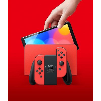 Nintendo Switch Oled Mario Red Limited Edition Console - Manufacturer  Refurbished : Target