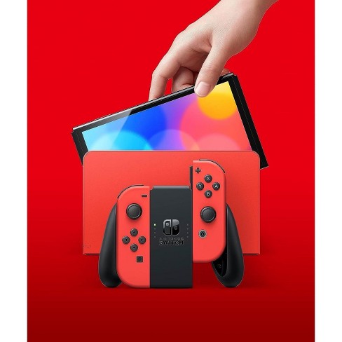 Nintendo Switch Oled Mario Red Limited Edition Console - Manufacturer  Refurbished : Target