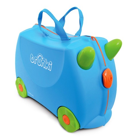 Trunki Kids Ride on Hardside Carry On Suitcase Terrance Target