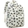 Attop Teen Girls School Backpack Women's Laptop Backpack College School Bag Middle School Travel Work Commuter Backpack (Black Daisy) - 4 of 4