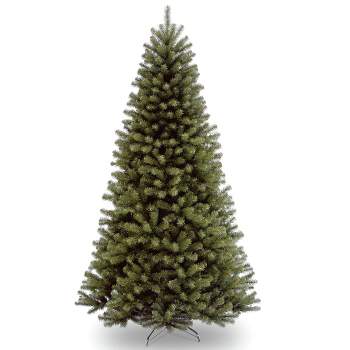 National Tree Company Unlit Full North Valley Spruce Hinged Artificial Christmas Tree