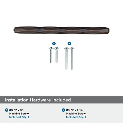St. Vincent Oil Rubbed Bronze 5-1/16" Bar Pull