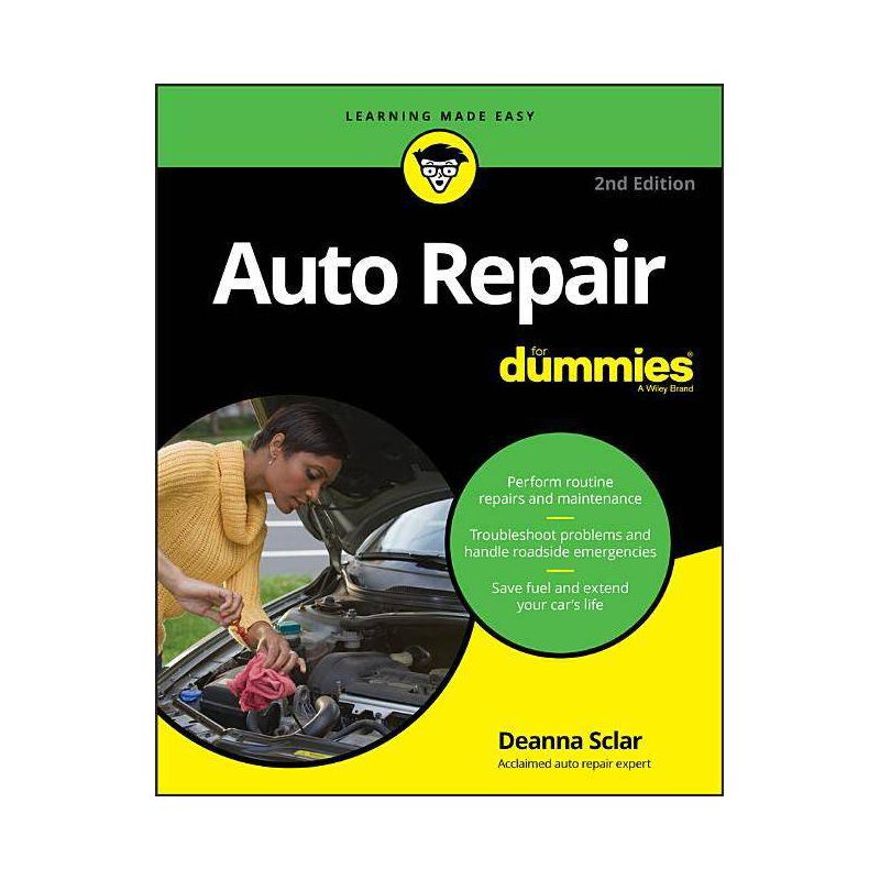 Auto Repair for Dummies - 2nd Edition by  Deanna Sclar (Paperback), 1 of 2