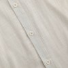 Mens Button Down Linen Shirts Casual Long Sleeve Dress Shirts Regular Fit Cotton - 4 of 4