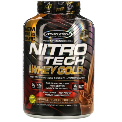 Muscletech Nitro Tech, 100% Whey Gold Protein Powders : Target