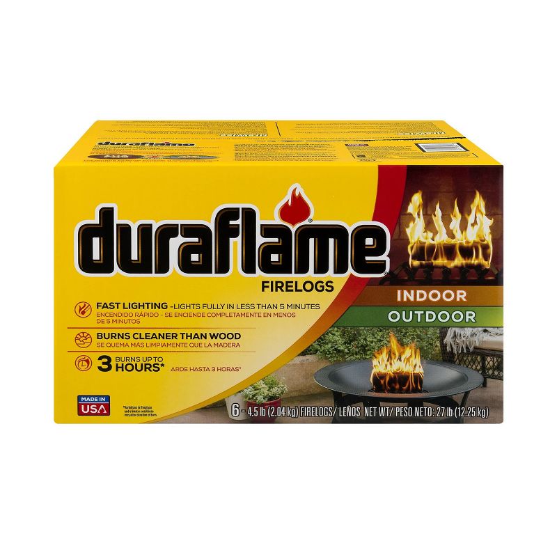 Duraflame 6pk 4.5lbs Firelogs, 3 of 9