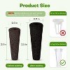 Ahopegarden 50pcs Hydroponic Pods Kit: Compatible with AeroGarden Herb Kits with 50 Grow Sponges; 50 Pods Lable, Highly Breathable - Indoor Garden Kit - 2 of 4