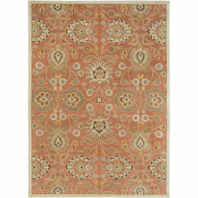 Hauteloom Conesus Burnt Orange 1112 Wool Area Rug