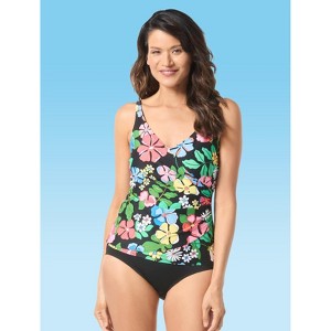 Beach House Swim Lola Wrap Underwire Tankini Top - 1 of 2