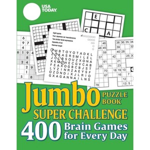 USA Today Jumbo Puzzle Book Super Challenge - (USA Today Puzzles) by  Usa Today (Paperback) - 1 of 1