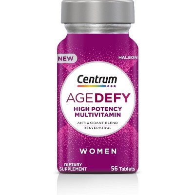 Centrum Age Defy for Women Multivitamin + Healthy Aging Supplement, 56 Tablets