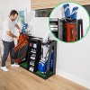 GoSports Premium Wooden Double Golf Bag Organizer and Storage Rack - 4 of 4