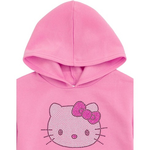 Hello Kitty Pink Zip Up Hoodie