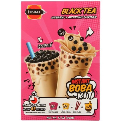 J-Basket Black Tea Boba Kit - 6 pack, 10 oz