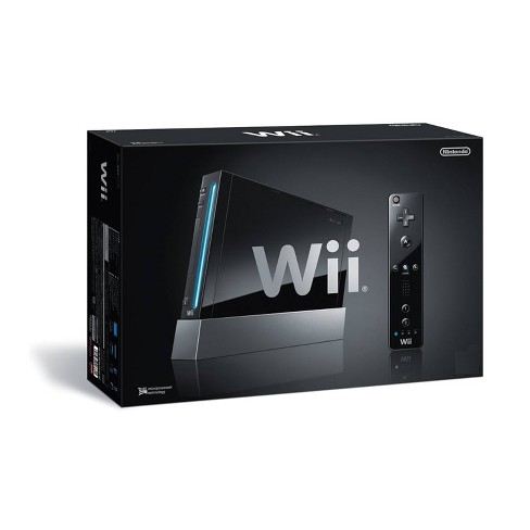 Restored Replacement Official Authentic Nintendo Wii U Console Black  Nintendo Wii Home TKD025 (Refurbished) 